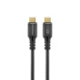 Кабель Promate USB Type-C - USB Type-C (M/M), 5 A, 240 W, 1 м, PowerBolt240 Black
