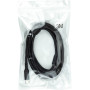 Кабель San Guan USB Type-C - USB Type-C (M/M) PD 60W, 3м, Black (CA914104)