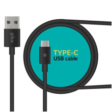 Кабель Piko CB-UT10 USB-USB Type-C 0.2м Black (1283126493843)