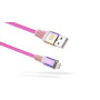 Кабель REAL-EL Rainbow USB-Lightning 1m (EL123500051)