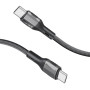 Кабель Promate USB Type-C - USB Type-C (M/M), 3A, 60W, 2 м, Black (ecoline-cc200.black)