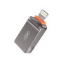 Адаптер XO USB - Lightning (F/M) Grey (NB281A-IA.tranish)