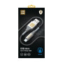 Кабель Luxe Cube Armored USB-microUSB, 1м, серый (8886668686105)