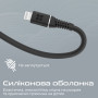 Кабель Promate USB Type-C - Lightning (M/M), 2.2 A, 20 W, 1.2 м, PowerLine-Ci120 Black