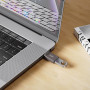 Адаптер XO USB Type-C - Lightning (F/M) Grey (NB281B-СA.tranish)