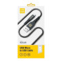Кабель Luxe Cube Kevlar USB-microUSB, 1.2м, черный (8886668686242)