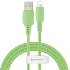 Кабель Baseus Colourful USB-Lightning, 2.4A, 1.2м Green (CALDC-06)
