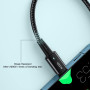 Кабель Essager Sunset USB Type-C - USB Type-C (M/M), 100W, 3 м Black (EXCTT1-CGC01)