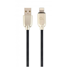 Кабель Cablexpert (CC-USB2R-AMLM-2M) USB 2.0 - Lightning, премиум, 2м, черный