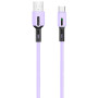 Кабель Usams US-SJ433 USB - USB Type-C, 1 м, Purple (SJ433USB04)