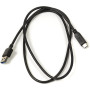 Кабель PowerPlant (CA910816) USB3.0(AM)-USB3.0 Type-C(M), 1м, Black