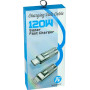 Кабель PowerPlant USB Type-C - USB Type-C (M/M) PD 120W, 3м, Orange (CA913923)