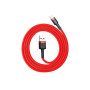Кабель Baseus Cafule USB-Lightning, 1м Red-Red (CALKLF-B09)