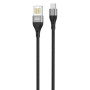 Кабель XO NB188 USB - micro-USB, (M/M), 2.4A 1 м Gray (6920680879717)