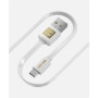 Кабель Luxe Cube Flat USB-microUSB, 1м, белый (2231252967010)