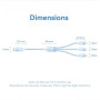 Кабель Vention USB - USB Type-С/microUSB/Lightning (M/M), 60W, 3А, 1.5 m, Black (CTPBG)