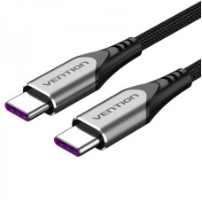 Кабель Vention USB-C - USB-C, 1 m, Grey (TAEHF)