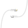 Кабель ColorWay USB Type-C - Lightning (M/M), (braided cotton) (PD Fast Charging 27W), 2 м, Gray (CW-CBPDCL068-GR)