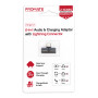 Адаптер Promate Lightning - 2хLightning (M/F) iHinge Black