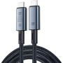 Кабель XoKo SC-2-240W USB Type-C-USB Type-C, 240W, USB 4.0, 1.2м Black (XK-SC-2-240W)