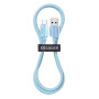 Кабель Essager Breeze USB - USB Type-C (M/M), 100W, 1 м Blue (EXC7A-WL03-P)