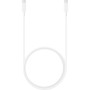 Кабель Samsung USB Type-C - USB Type-C (M/M), 5 A, 1.8 м, White (EP-DX510JWRGRU)