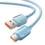 Кабель Essager Breeze USB - USB Type-C (M/M), 100W, 1 м Blue (EXC7A-WL03-P)