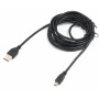 Кабель Cablexpert (CCP-USB2-AM5P-10) USB2.0 - mini USB, 3 м, черный