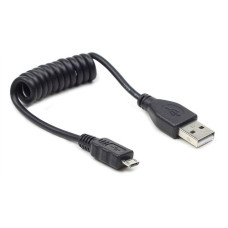 Кабель Cablexpert CC-mUSB2C-AMBM-0.6M AM/MicroBM 0,6м спиральный