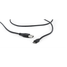 Кабель Cablexpert (CCB-USB2-AMmDM-6) USB2.0(М) - microUSB(M), черный, 1.8м