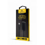 Адаптер Cablexpert (A-CM-DPF-02) USB Type C - DisplayPort, 0.15 м, чорний