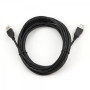 Кабель Cablexpert (CCP-USB2-AMAF-15C) USB2.0(М) - USB2.0(F), Premium, черный, 4.5м