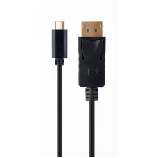Кабель Cablexpert (A-CM-DPM-01) USB Type C - DisplayPort, 2 м, чорний