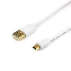 Кабель Atcom (16120) USB 2.0 AM/miniUSB, 1.8м, белый