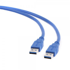 Кабель Maxxter (U-AMAM3-0.5m) USB3.0 - USB3.0, 0.5м, синий