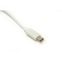 Адаптер PowerPlant (DV00DV4067) USB Type-C-RJ45, 0.12м, White