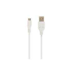 Кабель Cablexpert (CCP-mUSB2-AMBM-W-10) USB2.0(М) - microUSB(M), Premium, белый, 3м