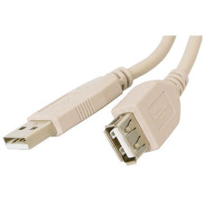 Кабель Atcom удлинитель USB2.0 AM/AF 1.8 м. ferrite core