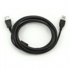Кабель Cablexpert CCF-USB2-AMAF-10 удлинитель USB 2.0 AM/AF 3,0 м, Ферритовый фильтр