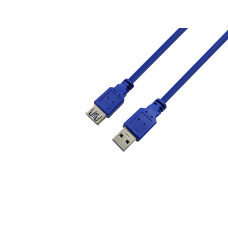 Кабель ProLogix (PR-USB-P-11-30-18m) USB 3.0 AM/AF, синий, 1.8 м