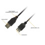 Кабель Piko (1283126474118) USB 2.0 AM-AF, 3м, Black