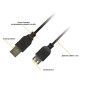 Кабель Piko (1283126474125) USB 2.0 AM-AF, 1.8м, Black