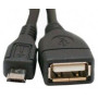 Кабель ATcom USB 2.0 AF/MicroBM 0,1 м OTG