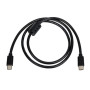 Кабель Atcom (12113) Type-C/Type-C, 0.8м, черный