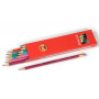 Карандаш графитный Koh-i-Noor 1380 mix ASTRA, НВ, with eraser, (1380002017KS)