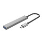Концентратор USB Type-C Orico AH-12F-GY-BP Grey (CA913541)