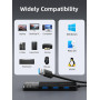 Концентратор Cabletime USB Type C - 4 Port USB 3.0, 0.15 cm (CB02B)