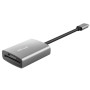 Кардрідер Trust Dalyx Aluminium USB Type-C Grey (24136)