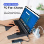 Концентратор USB-C ProLogix (PR-WUC-103B) 5 in 1 USB3.1 Type C to HDMI+2*USB3.0+USB C PD+Lan HUB