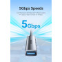 USB-хаб Vention CKPHB 4 ports Grey
